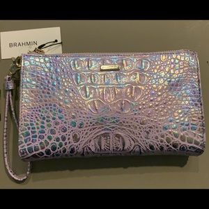 NWT Brahmin Violet Wonderland Melbourne Daisy